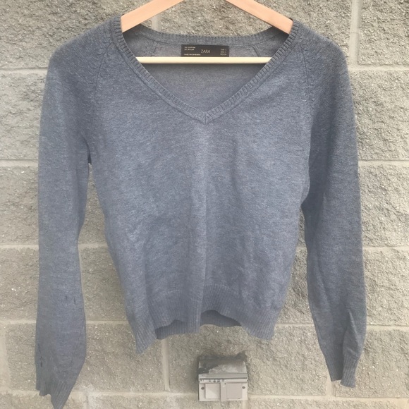 ZARA Grey Sweater - Picture 6 of 7